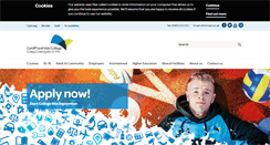 Desktop Screenshot of cavc.ac.uk